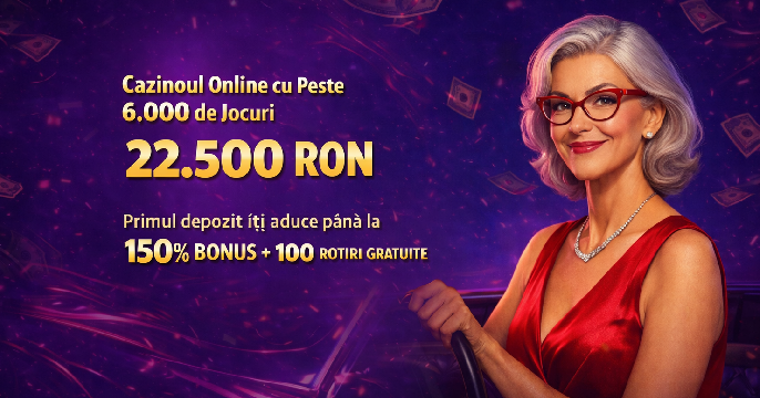 Spingranny Casino România – bonus de bun venit până la 22.500 RON și 350 rotiri gratuite